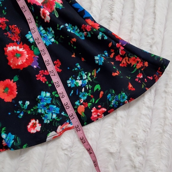 Dark floral print sleeveless Dress Sm/Med NWOT - Picture 5 of 7